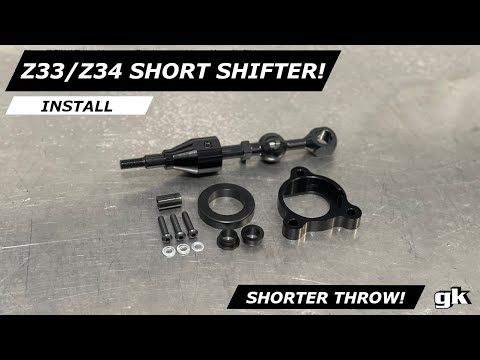Gktech Z33 350z Z34 370z Short Shifter - Install