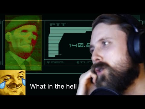 Forsen Reacts to Raiden Warned About AI Censorship - MGS2 Codec Call (2023 Version)