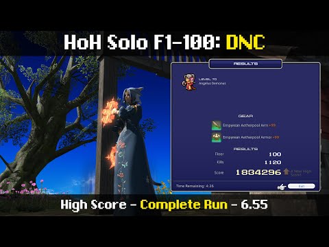 High Scoring (1,834,296) - HoH Solo DNC - F1-100 (2/11/24 | 6.55)