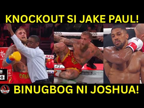 Jake Paul KNOCKOUT kay Anthony Joshua! BUGBOG 4x BAGSAK, NABALI pa ang PANGA!