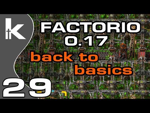Factorio 0.17 | Back To Basics Ep 29 | Uranium Outpost