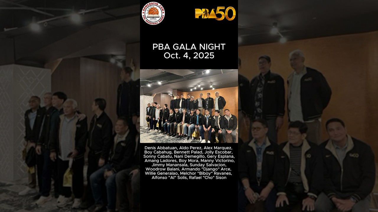 Snapshots: PBA - Legends and Oldtimers at the Gala Night
