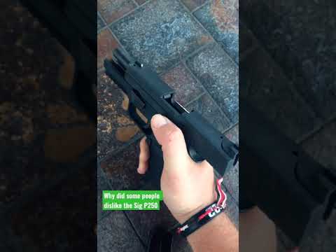 Sig P250 Compact .40 pistol review