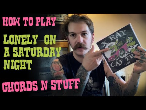 X Ray Cat Trio - Lonely On A Saturday Night - Guitar Lesson