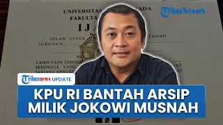 KPU RI Tegaskan Arsip Ijazah Jokowi Aman dan Tidak Hilang, Sebut KPUD Solo Salah Ucap karena Grogi