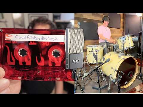 ALL Ribbon Mics on Drums with Cloud Microphones