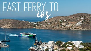 Taking the Ferry to Ios, Greece - The Beginning of the Summer of Travel || Greece Travel