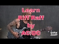 Learn Riff Raff by AC/DC - Steve Stine Guitar Lesson