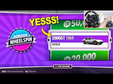 I opened ALL my Wheel Spins for this Forza video...