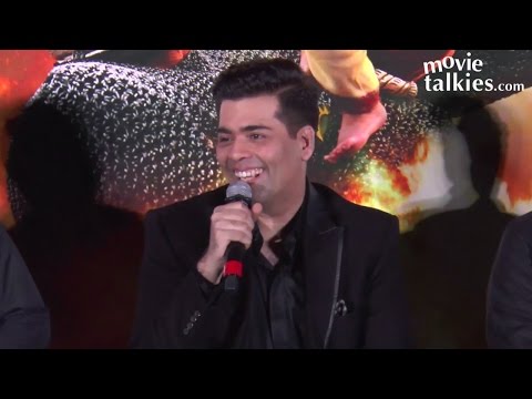 Karan Johar's FUNNY Interaction With Media At Baahubali 2 Trailer Launch