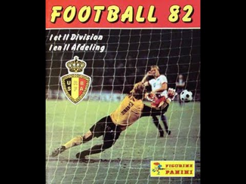 STICKERS PANINI BELGIUM CHAMPIONSHIP 1982 LIERSE SK