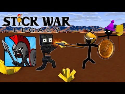 Monster School : STICK WAR LEGACY IS ATTACKING MONSTER SCHOOL - Minecraft Animation