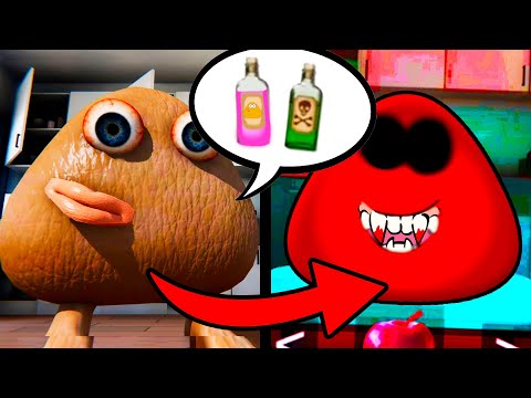 What if Juan take a Pou and Demon poison | Peu RTX became a Pou and Demon