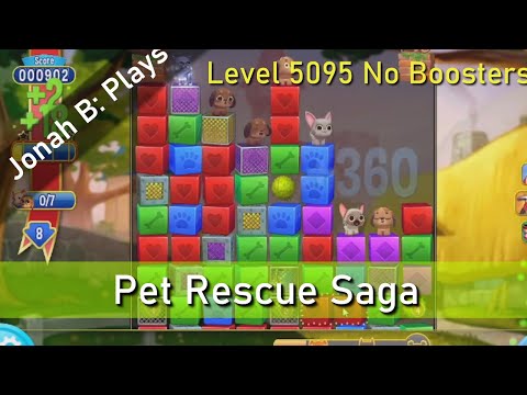 Pet Rescue Saga Level 5095 No Boosters