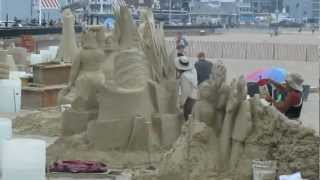 preview picture of video 'Hampton Beach NH Sand Sculpting Competition | Portsmouth NH Real Estate'