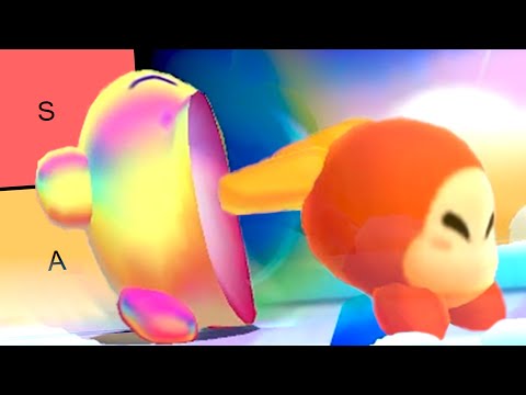 Kirby but tier list