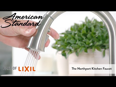 Northport® One-Handle Pull-Down Kitchen Faucet With Soap Dispenser // STAINLESS STEEL // YouTube Video