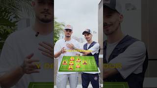 BNET Y SKONE ARMAN SU EQUIPO DE FREESTYLERS ⚽️🔥🔥 #shorts