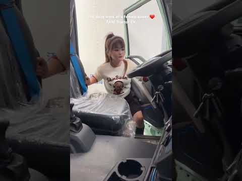 FAW Tractor EV❤️ #faw #daukeofaw #truckdriver #heveydriver #trucking #truck #trucks #xetaifaw #fawEV