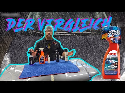 Wir vergleichen Sprühversiegelungen // Sonax Ceramic Spray Versiegelung und Co.