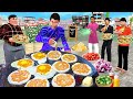 Famous Omelette Pizza Street Food Egg Pizza Hindi Kahaniya Hindi Moral Stories New Funny Comedy