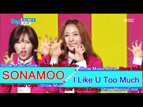 [HOT] SONAMOO - I Like U Too Much, 소나무 - 넘나 좋은 것 Show Music core 20160716