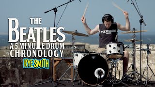 The Beatles: A 5 Minute Drum Chronology - Kye Smith [4K]