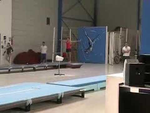 TUMBLING  GOSSET selective championnats d'Europe Danemark 08