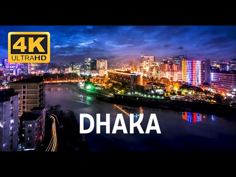 Beauty of Dhaka, Capital of Bangladesh 4K Drone Video| World in 4K