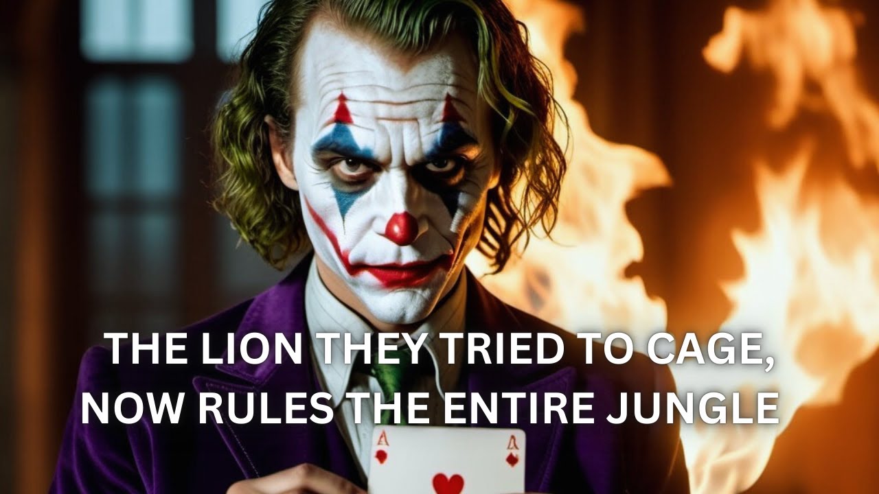 The Lion They Tried To Cage, Now Rules The Entire Jungle - JOKER SPEECH