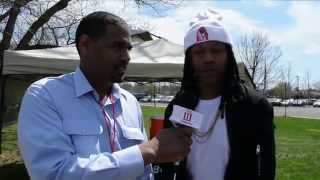 Mike Zombie Interview at JFK Celebrity Game 4/18/15