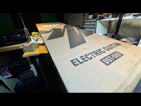 Donner DST-550 guitar: unboxing & test spin