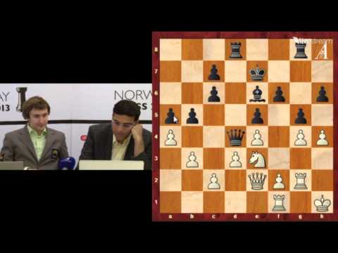 Vishy Anand vs Sergey Karjakin Press Conference Norway Chess 2013