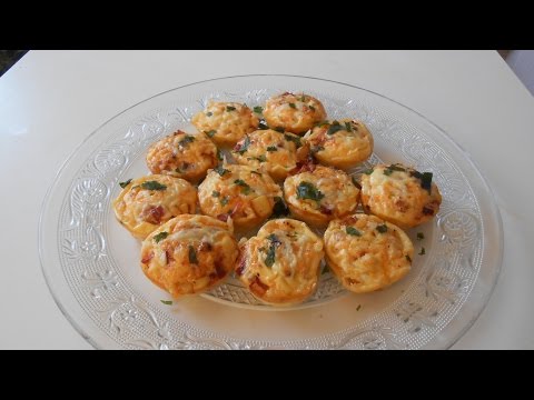 Закусочные кексы с сыром и колбасой Чорисо (Chorizo)