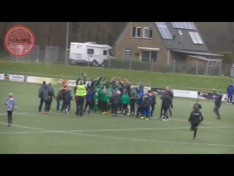 VVOG - Staphorst ( 1-0 ) 20-2-2016 | VVOG pakt 2e periodetitel