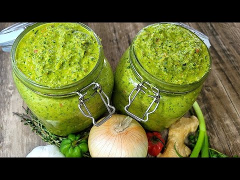 AMAZING GREEN SEASONING| recipe