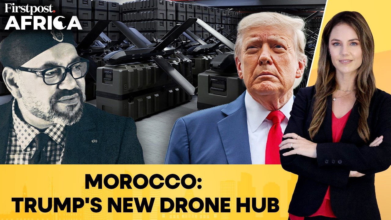 Trump Eyes Morocco for Strategic Drone Hub to Control African Airspace | Firstpost Africa | N18G