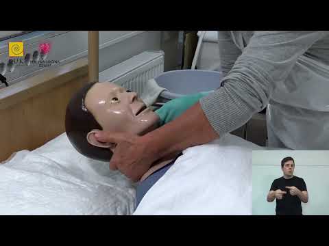 Nega na domu - umivanje delno pokretne osebe