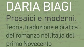 Daria Biagi Prosaici e Moderni