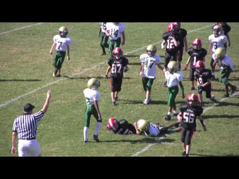 2009 8yr Old Loganville Red Devils Football vs Grayson
