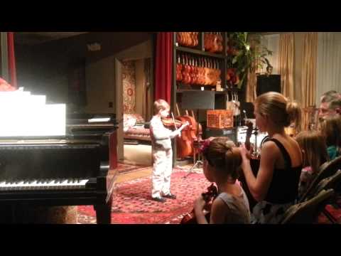 2013 Ben's First Violin Recital