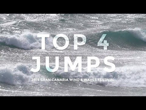 THE BEST 4 WINDSURFING JUMPS - 2019 Gran Canaria Wind & Waves Festival