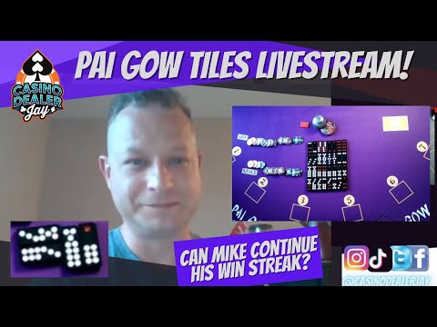 Weekend Pai Gow Tiles Livestream with Mike