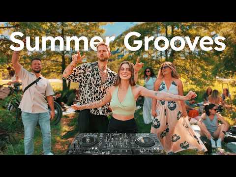 Groovy Summer House Music Mix with Friends | Park Picnic Feel-Good Vibes