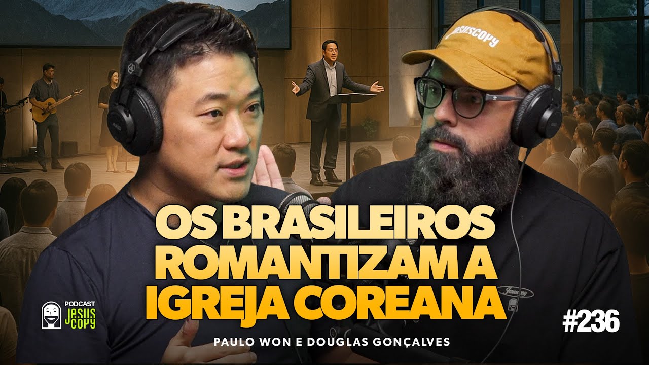 Paulo Won fala sobre a igreja coreana, como ler e interpretar os evagelhos | Podcast JesusCopy