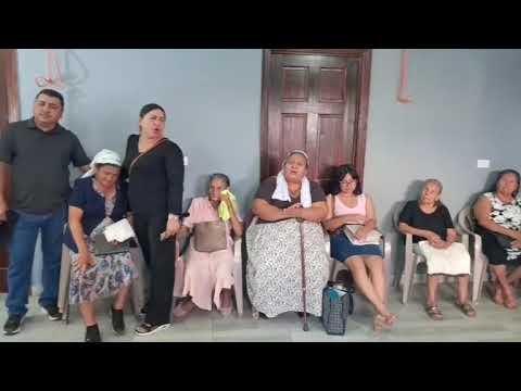 Recorrido Fúnebre y último adiós de la Sra ANGELA MENDEZ Caserio Las Flores Mercedes umaña 