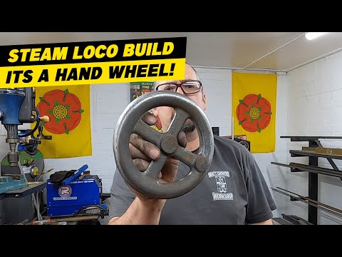 Finishing the brake column and a hand wheel -  ep47 - 7.25" Gauge Steam Locomotive Build