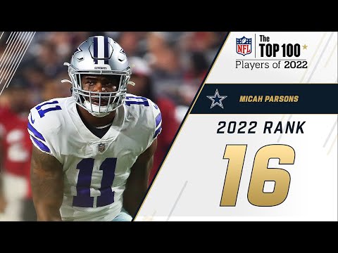 #16 Micah Parsons (LB, Cowboys) | Top 100 Players in 2022