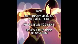DEATH BATTLE Miles vs Deku | DEKU TRIED SAVING HIM