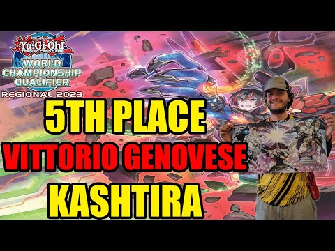 Yu-Gi-Oh! 5th Place Las Vegas Regional KASHTIRA Deck Profile! [ft. Vittorio Genovese]